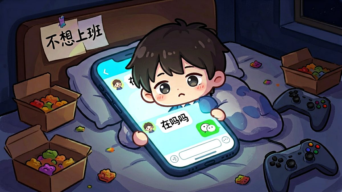 老板在吗？我的精神已经不在