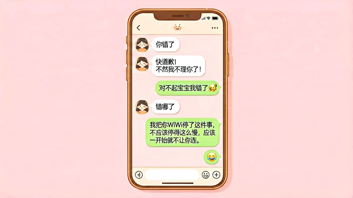 "道歉的速度要快，但认错的逻辑要更歪"