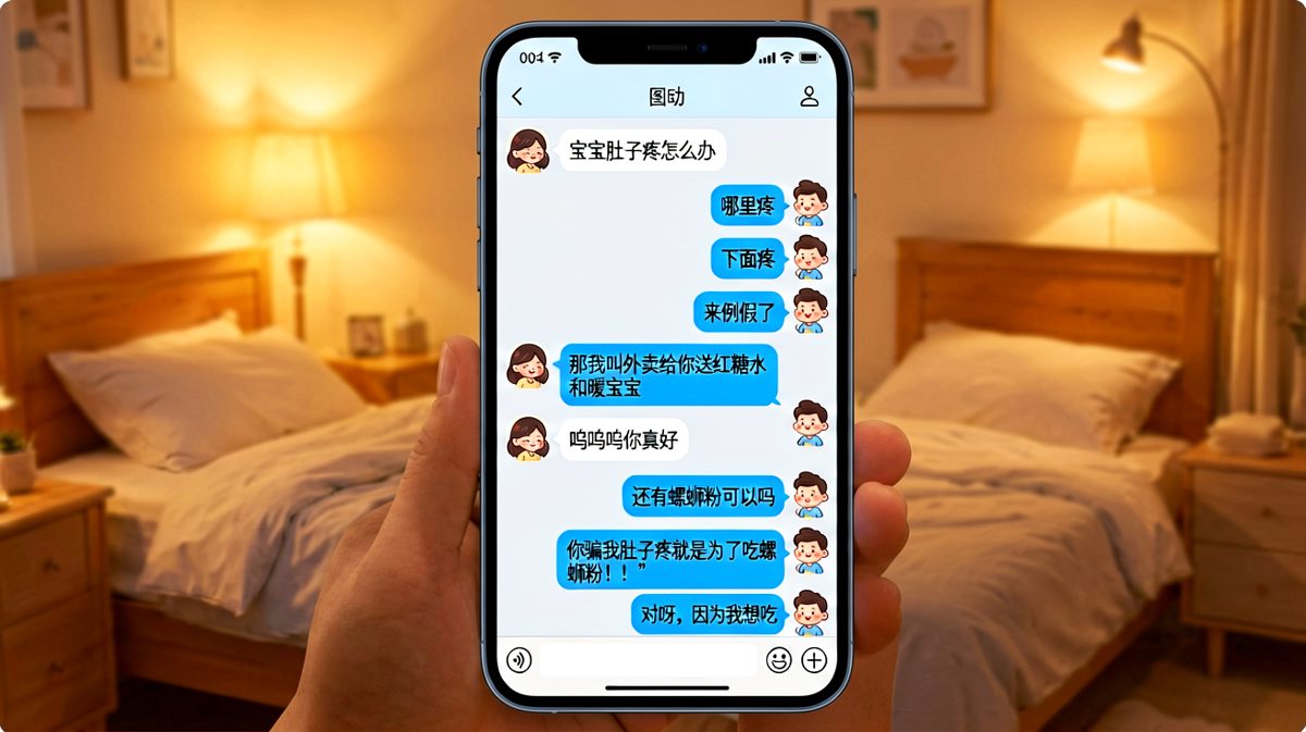 骗你肚子疼，只是因为想吃螺蛳粉