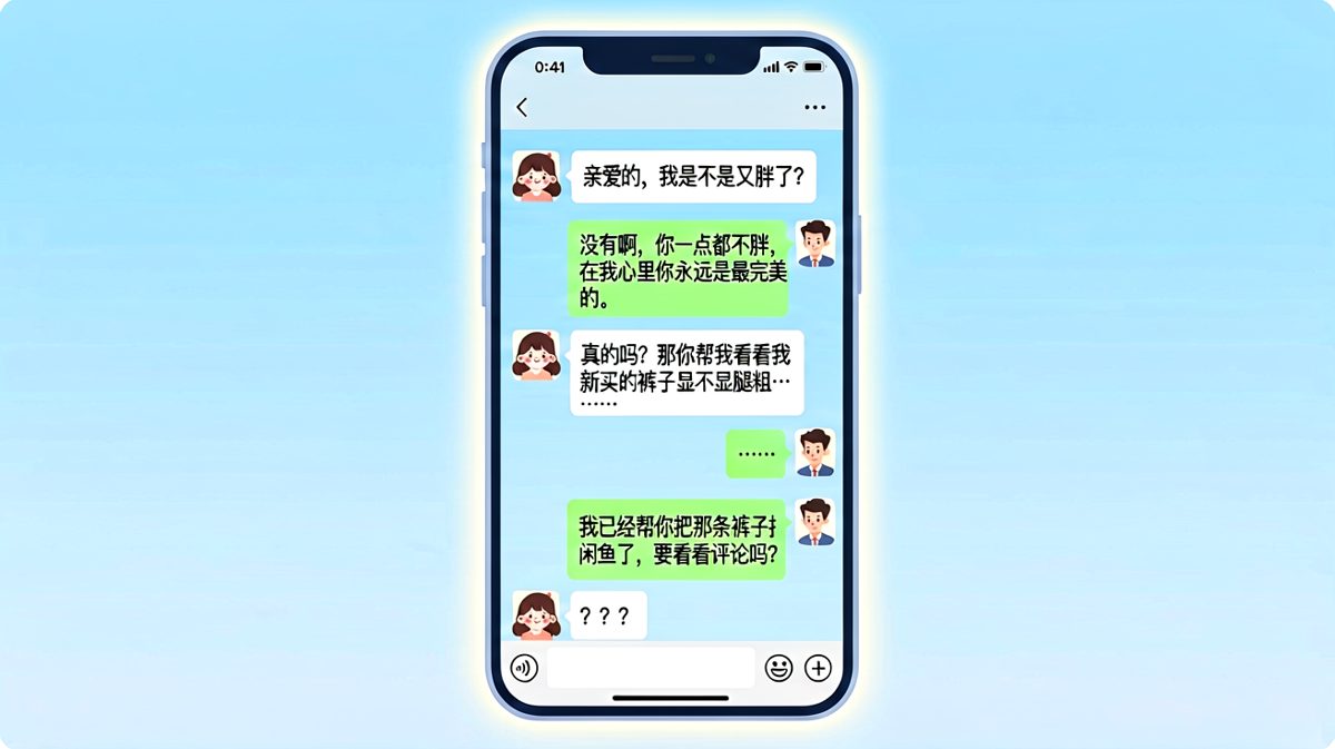 《完美回答》——当男生的求生欲遇到了他的执行力