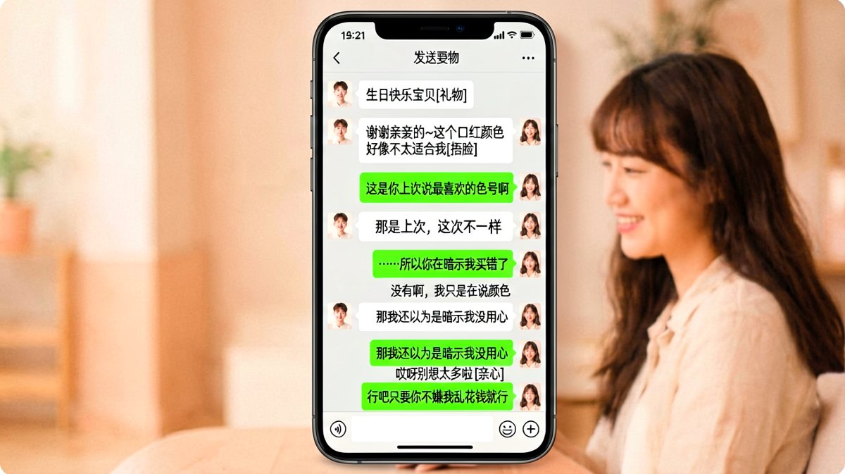 送错色号的口红，还能聊出哲学问题