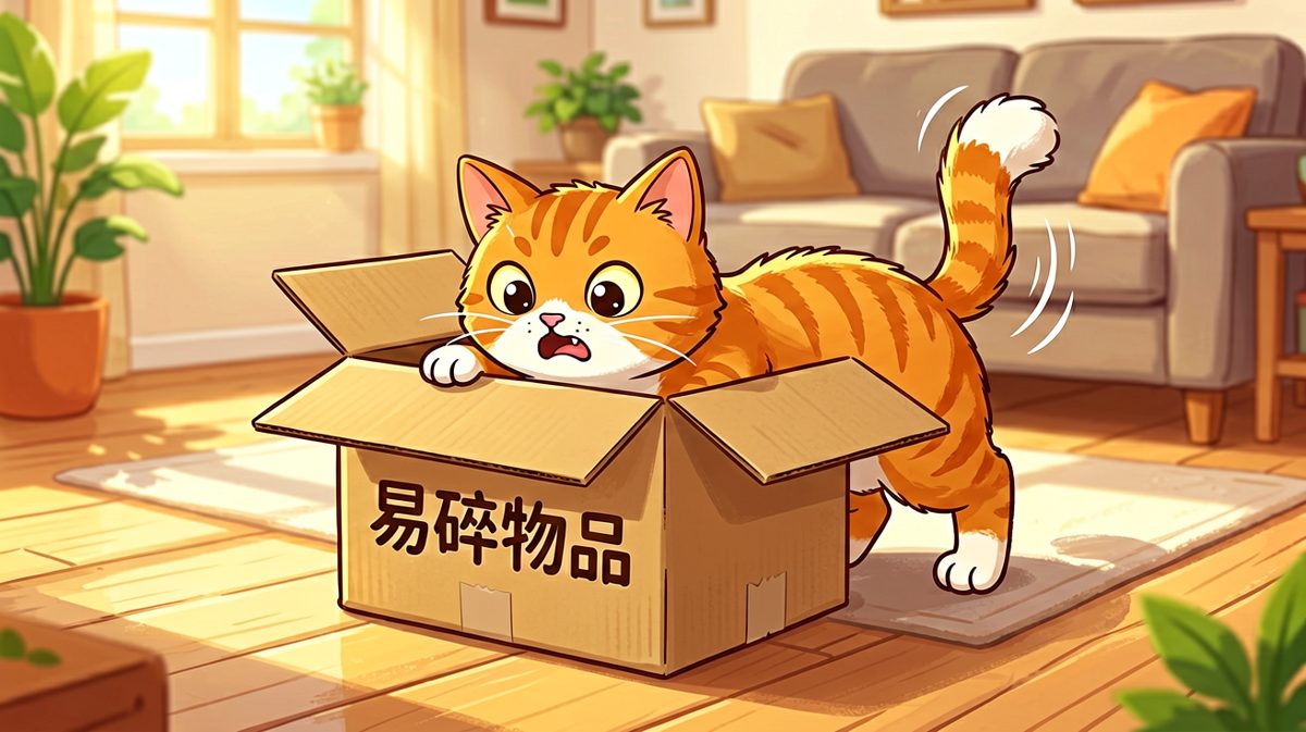 猫：只要我够努力，小盒子也能变宽敞