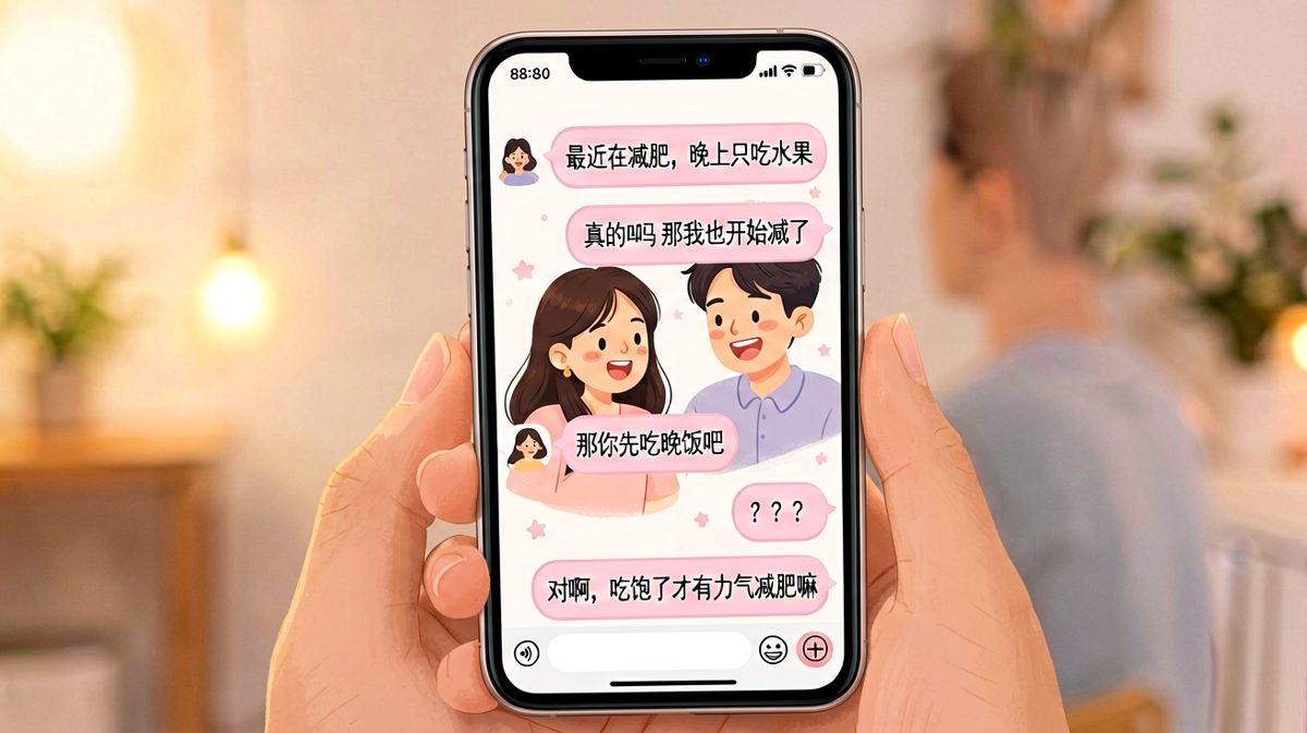 减肥的定义——吃饱了才有力气减肥