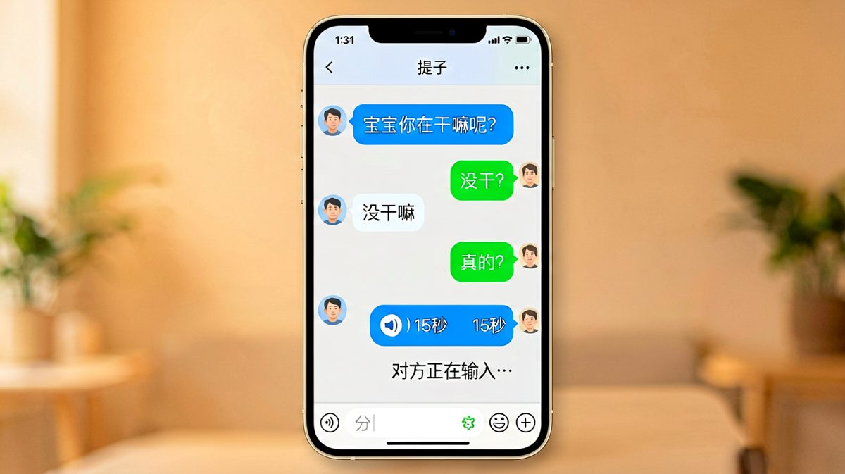 '没干嘛'的背后，是长达半分钟的沉默输入。