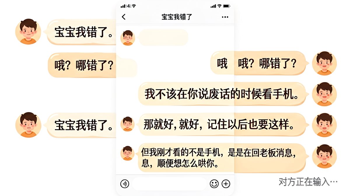 求生欲拉满却被最后一句出卖，女生已读不回的尴尬沉默