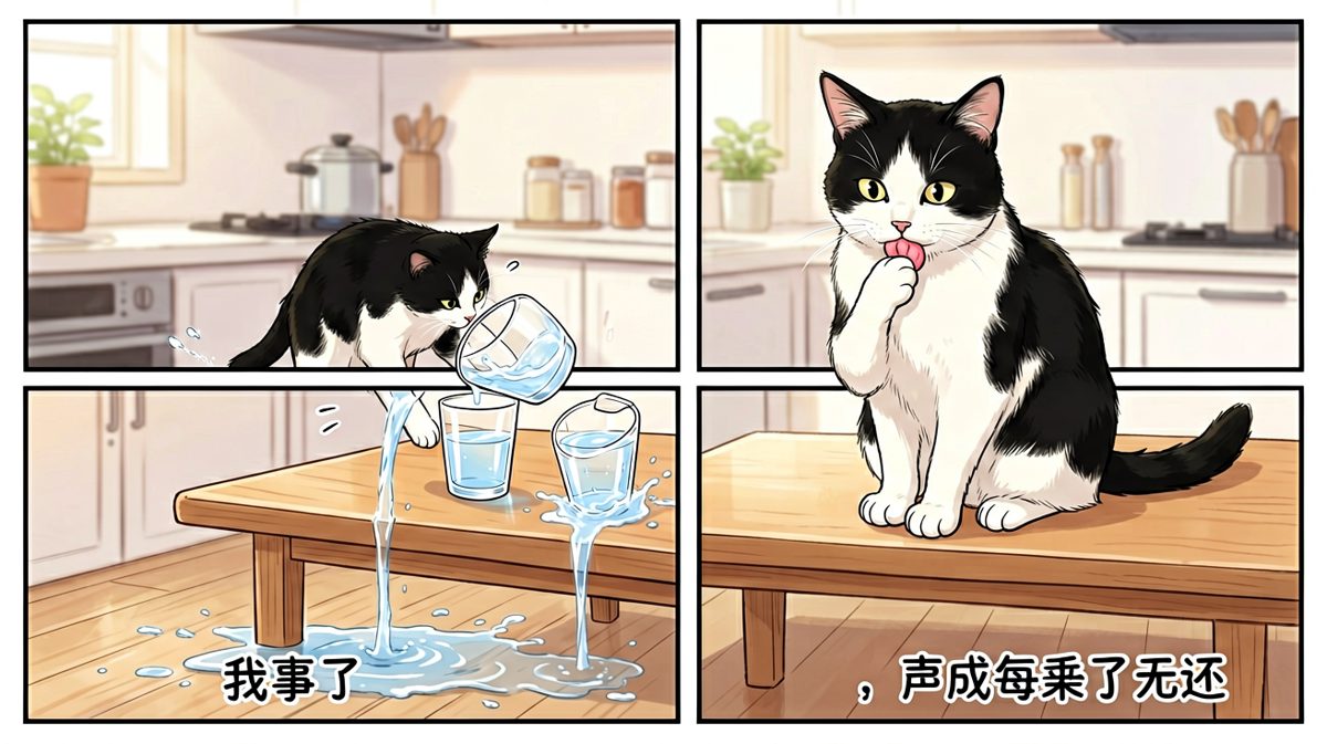 是水先动的手，我只是正义执行。