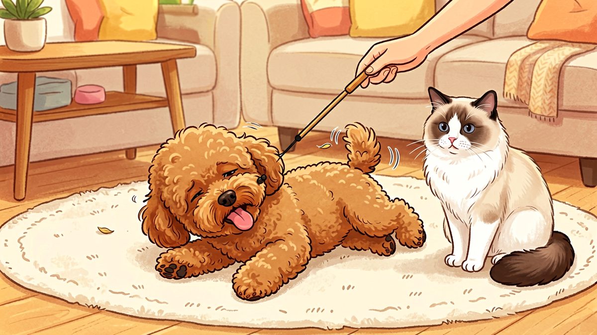 本汪已经死透了，真的……别摇了，哈哈哈痒！