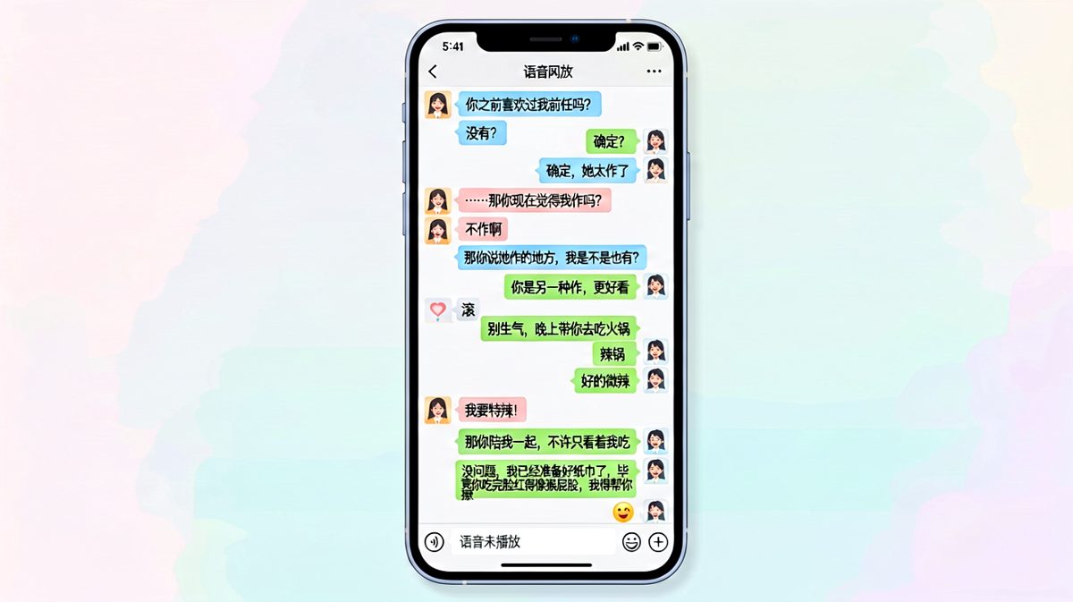 前任话题的终极考验，全靠嘴硬撑过。
