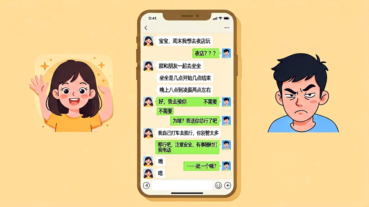 女生一句去夜店，男生内心已经上演了八百集电视剧