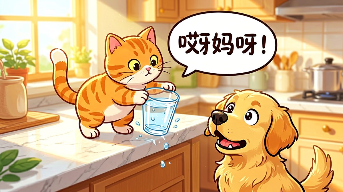 一杯水的牺牲，换主子一时爽