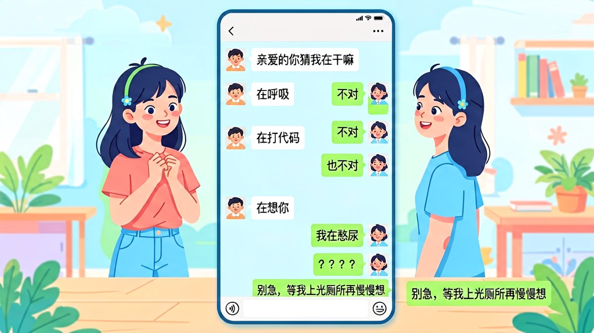 酝酿已久的深情告白败给了生理需求
