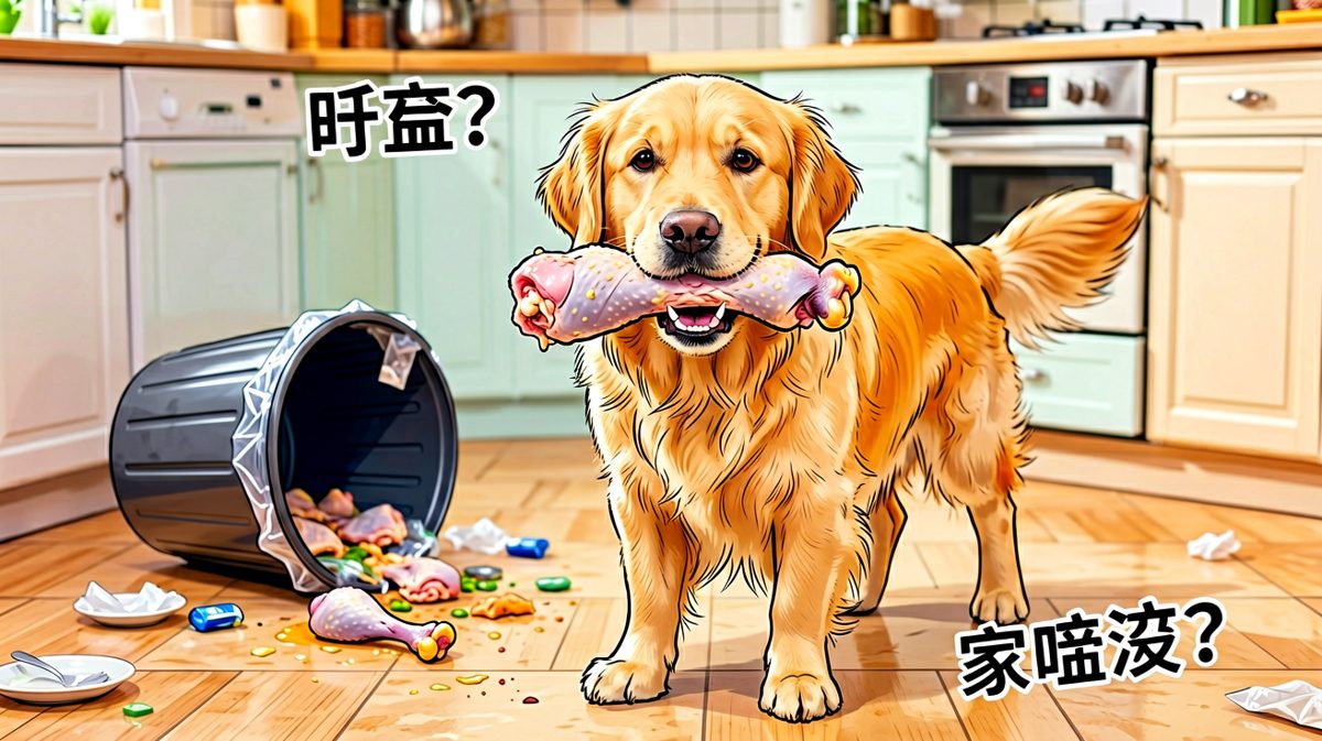 狗：这鸡腿先帮我保管一会儿……其实不用还了。