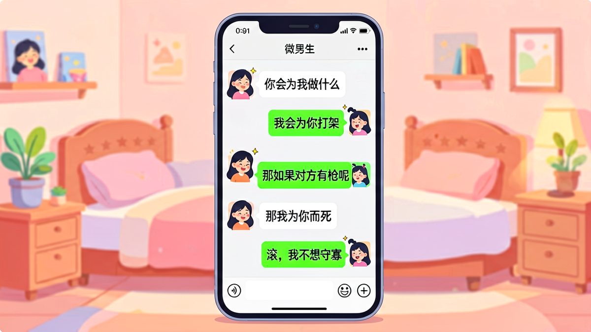 '为你而死'？女生一句话让男生当场社死