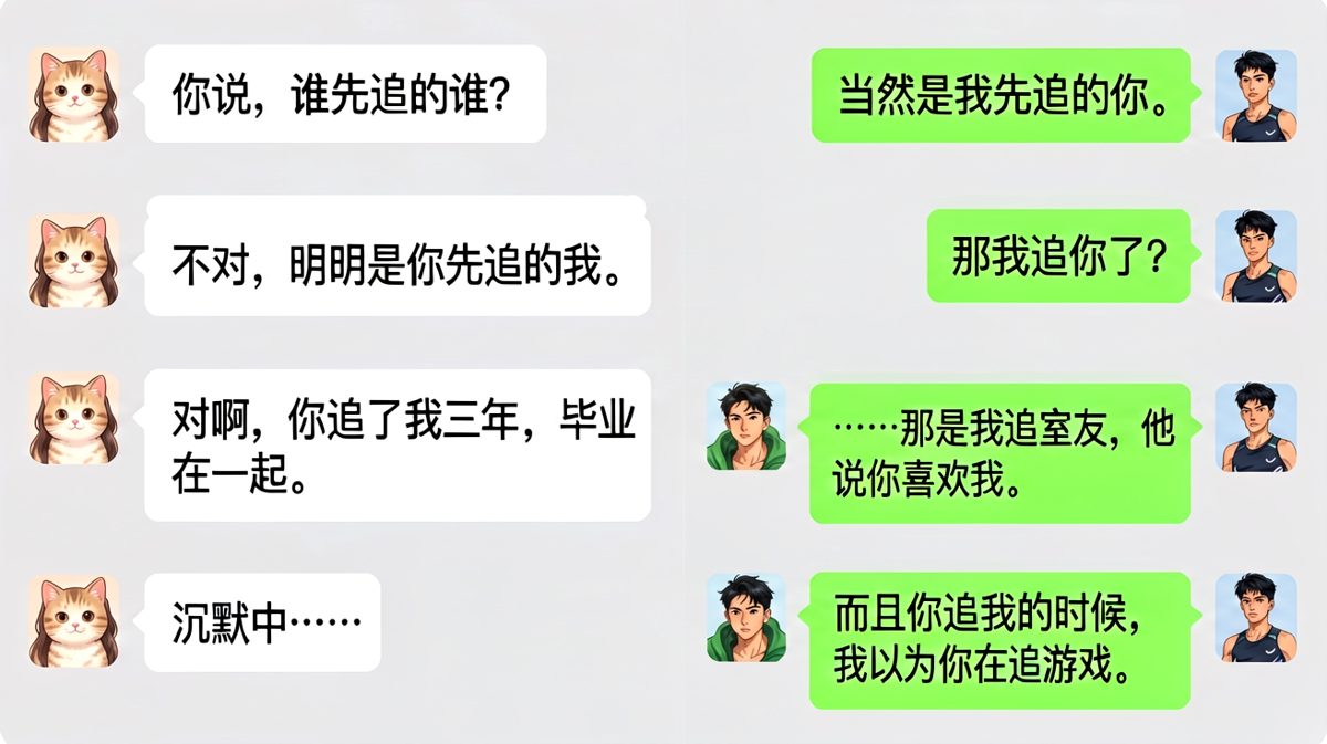 关于谁先追谁的罗生门，真相令人窒息