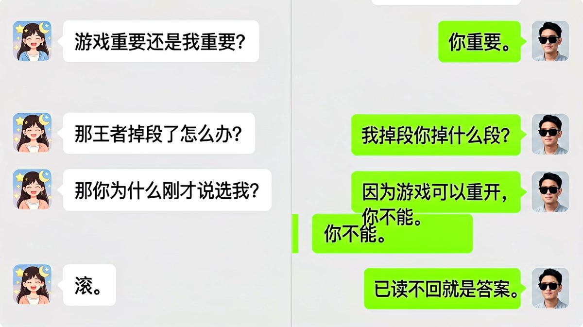 送命题变送分题，男生逻辑无懈可击
