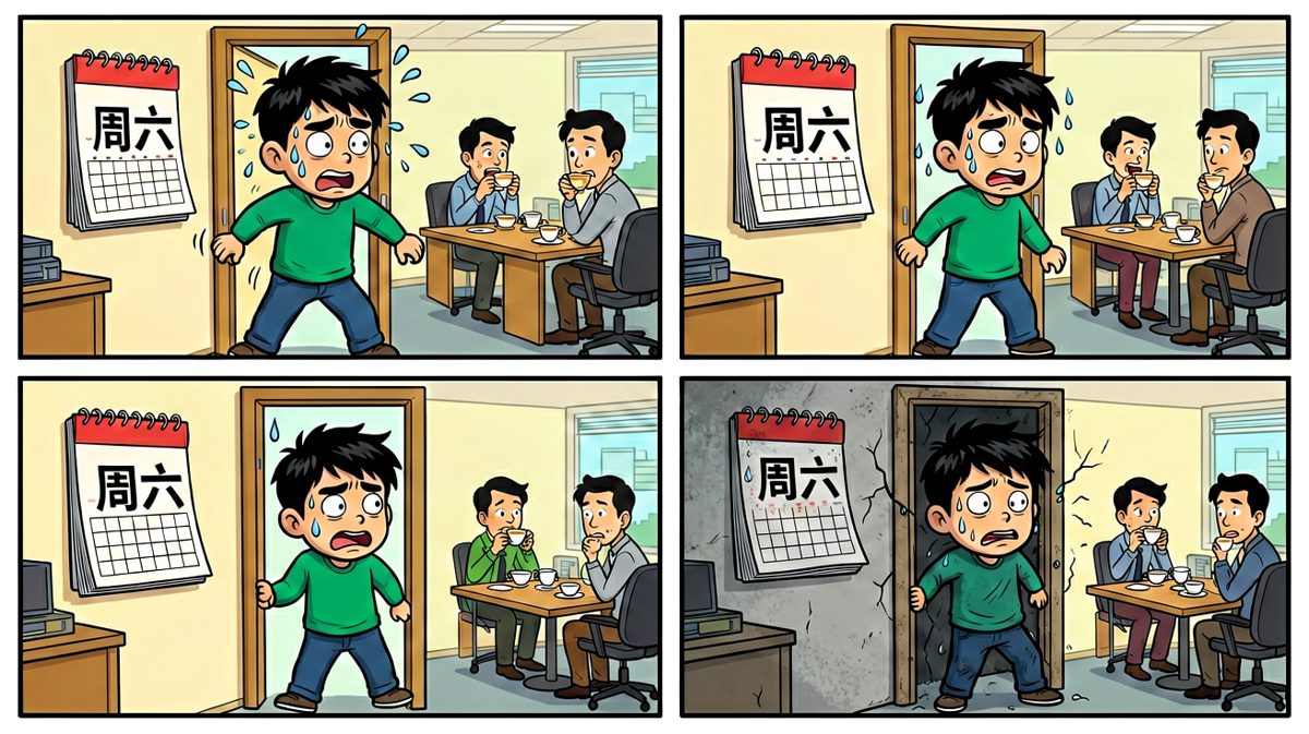 我拼尽全力，却赶上了一个周末