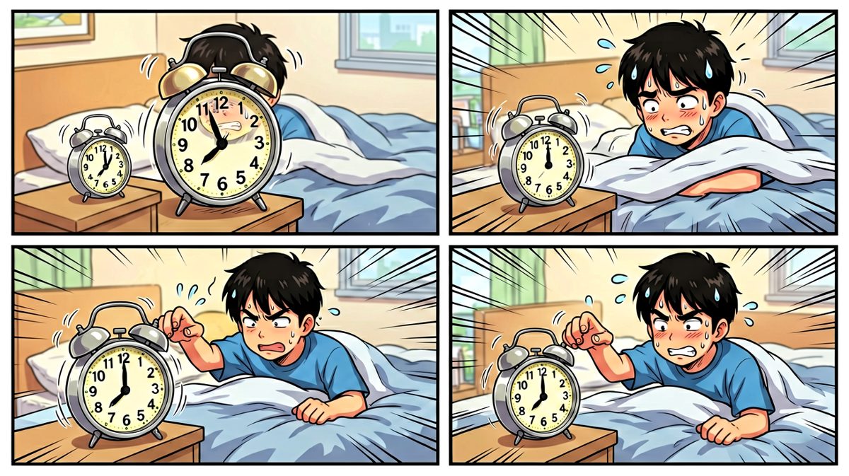 与闹钟的殊死搏斗