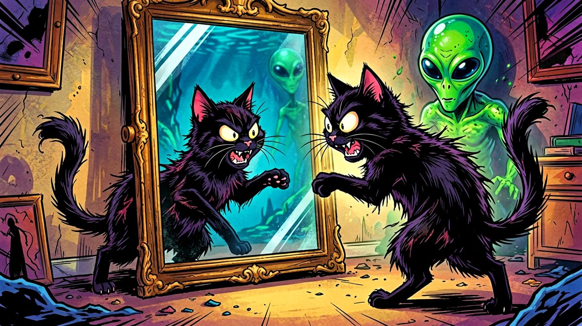 这只猫怎么跟我长得一模一样！