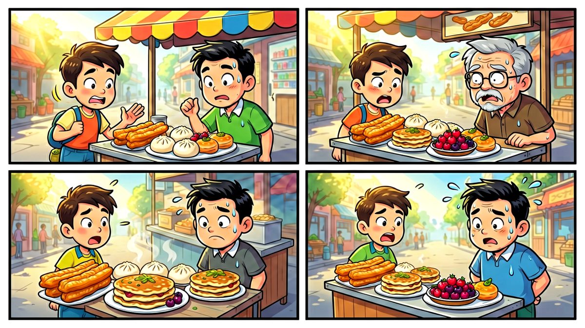 早餐 temptation，坚决说不要