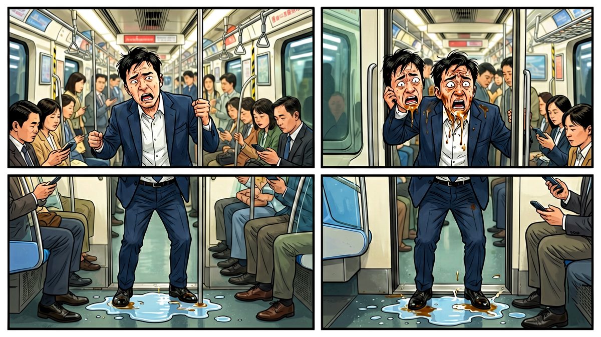 挤上来了，但咖啡也没了