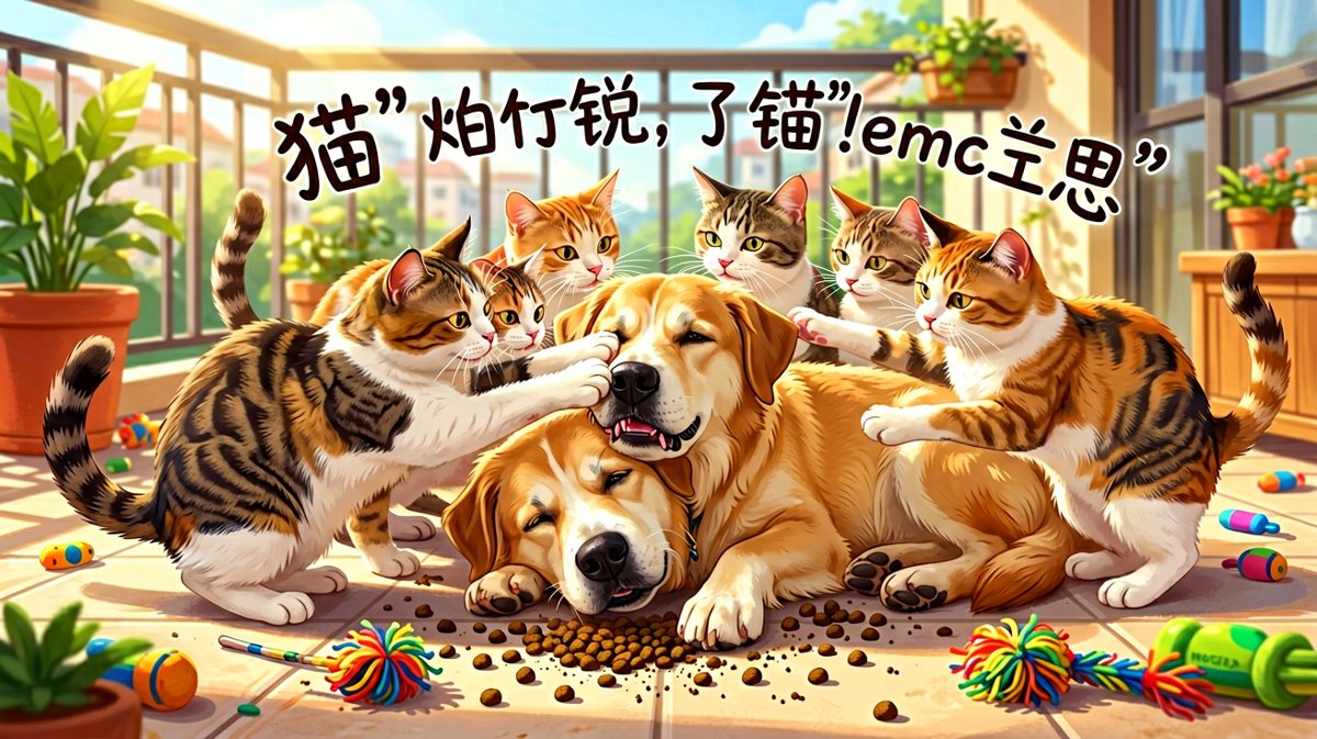 猫联盟：起来给我们开罐头！