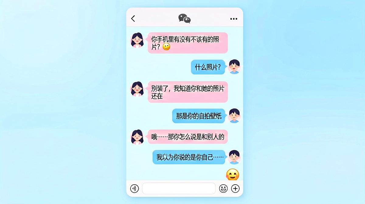 查手机查到自己的社死现场