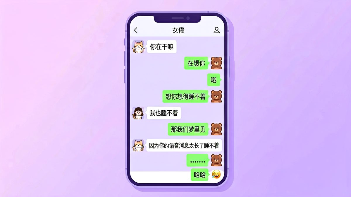 男生想撩却翻车，语音太长导致女生失眠