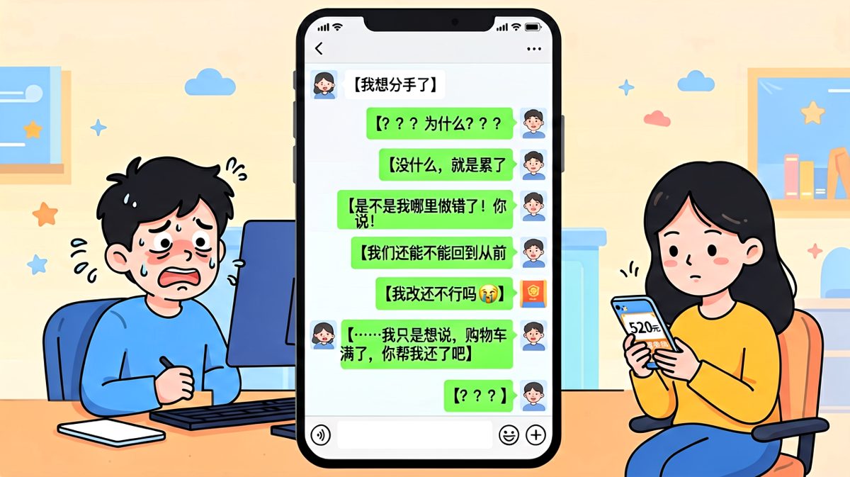 一句话吓出半条命，结果只是想要清空购物车。
