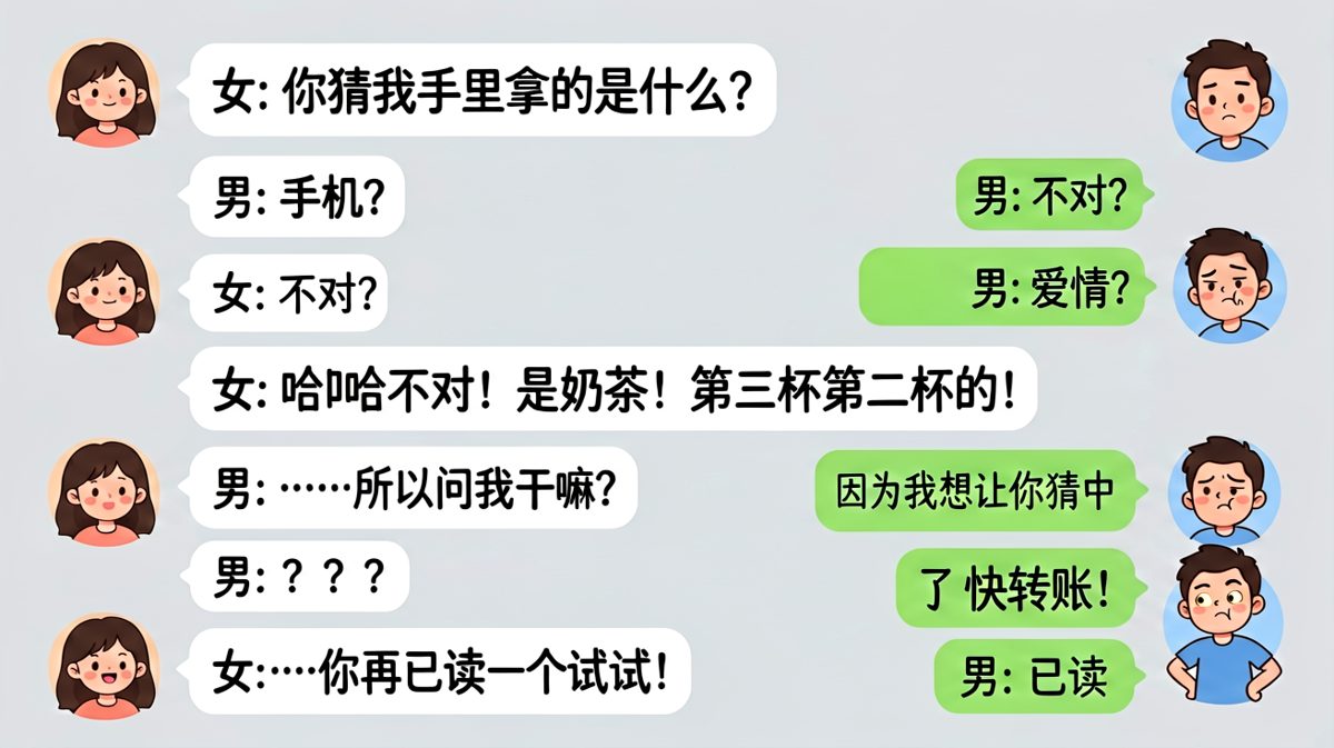 猜东西是借口，套路你买单才是真目的。