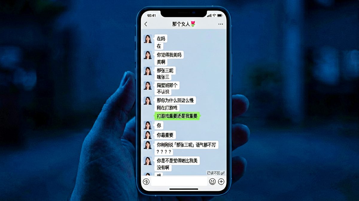 男生回答「不认识」的瞬间已经输了