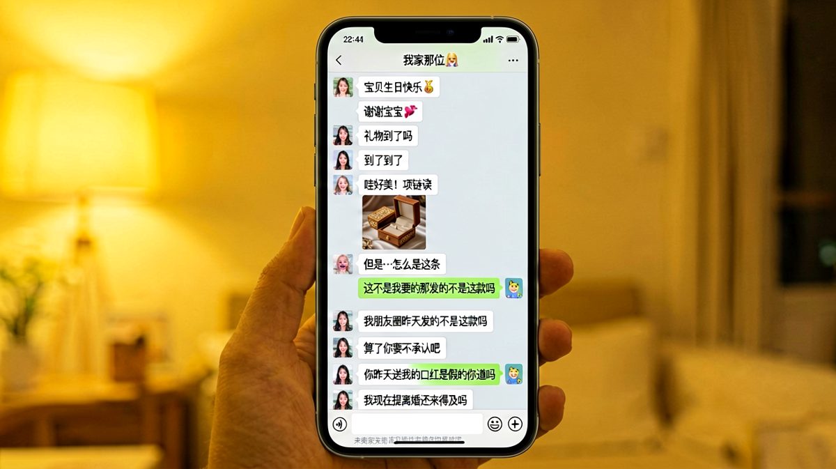 生日祝福收完了，离婚协议该发了