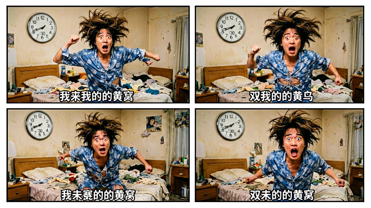 睁眼一看——完了！