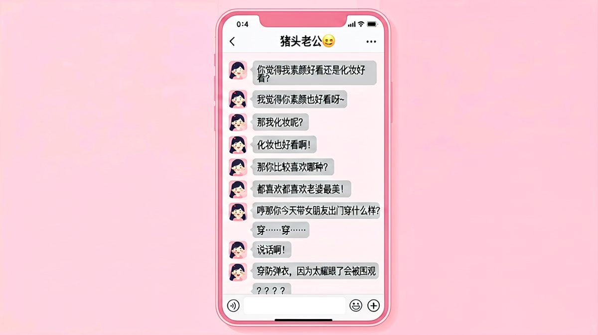 男友的高情商保命式回答