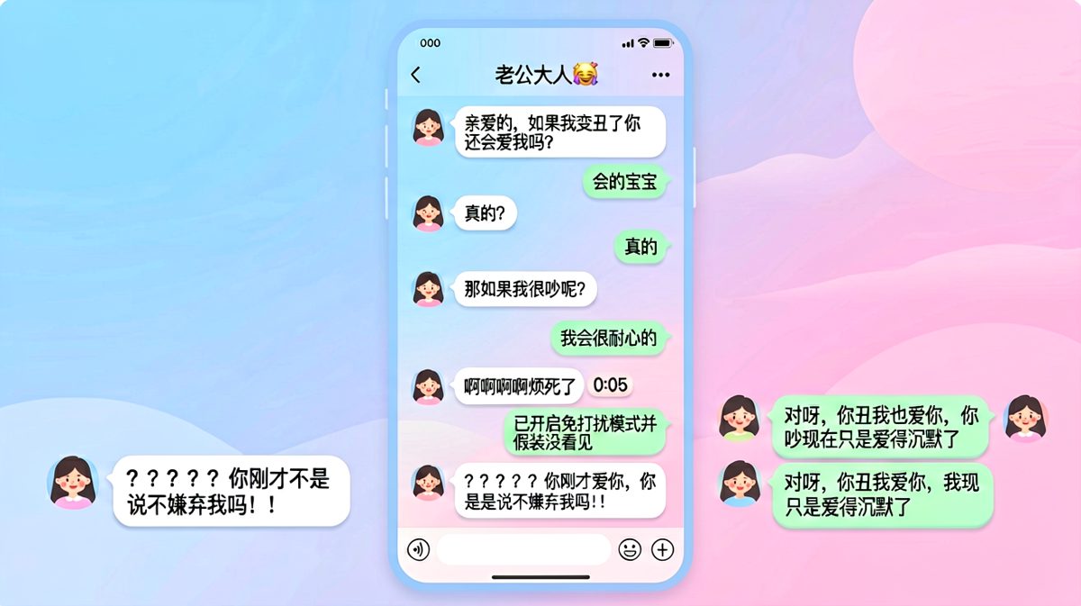 男友用逻辑闭环化解送命题