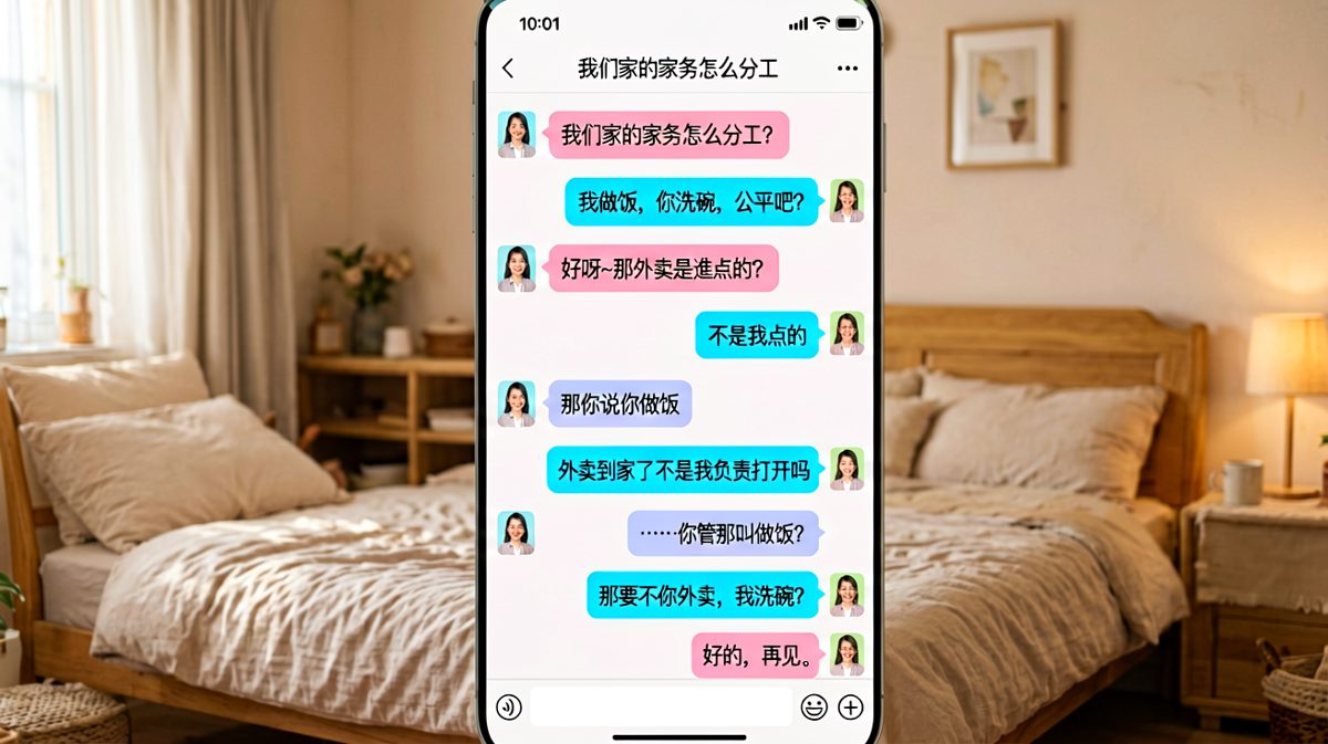 男友的逻辑闭环：开外卖=做饭，这谁顶得住。