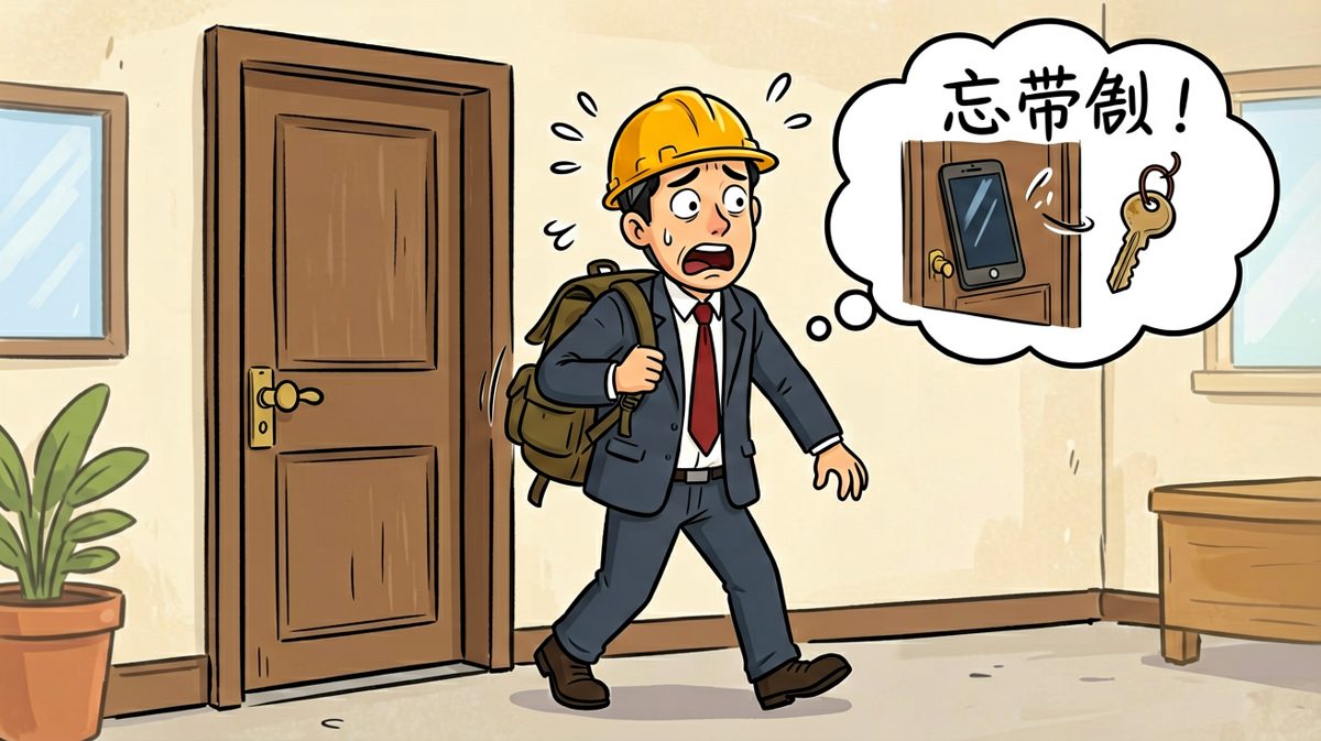 格二：万事俱备，只差想起——东西没带。