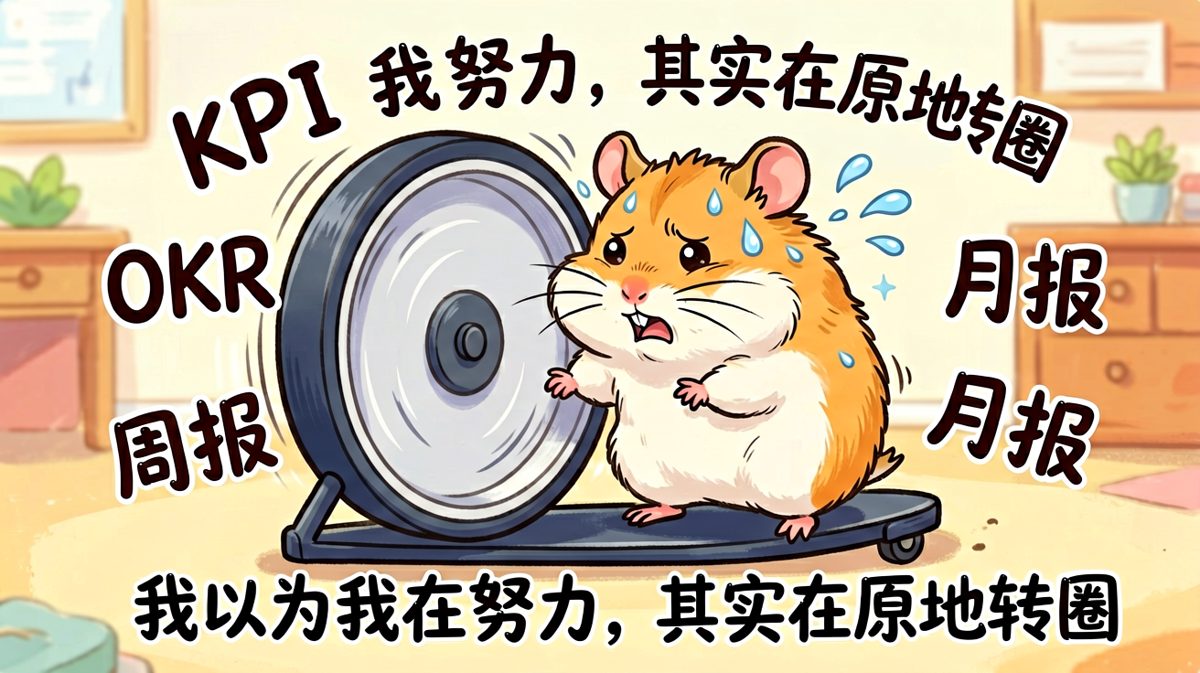 每天忙忙碌碌，回头一看啥也没干成