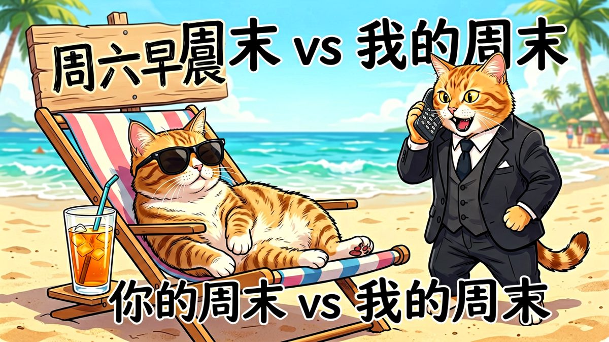 同样是周末，为什么你过得像总裁而我过得像社畜