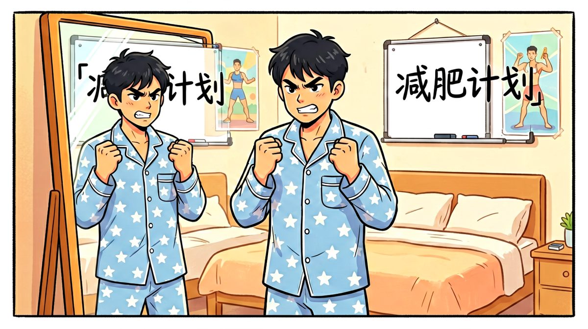 立下flag：今天开始减肥！