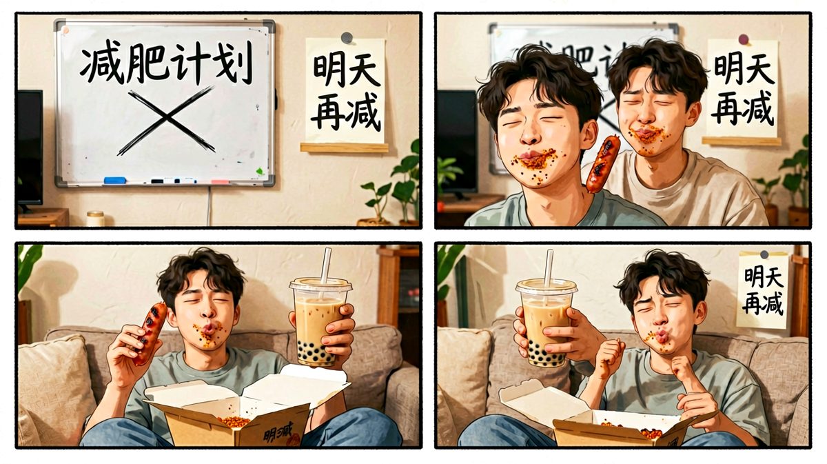 吃饱了才有力气减肥嘛！