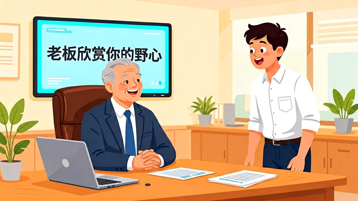 老板："我欣赏你有野心"——员工以为是提拔，其实是让他背锅。