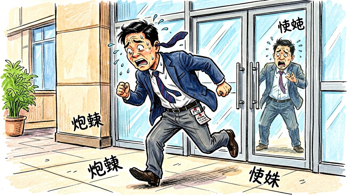 冲到大楼才发现，我好像少了点什么。