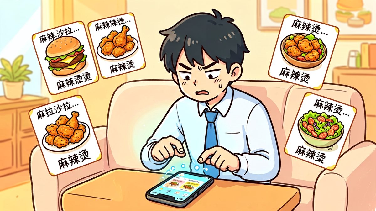 第1格：点外卖前灵魂拷问——到底吃啥？