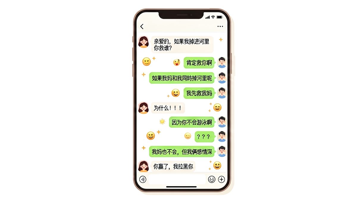 「因为我俩感情深」——直男求生欲的终极翻车现场