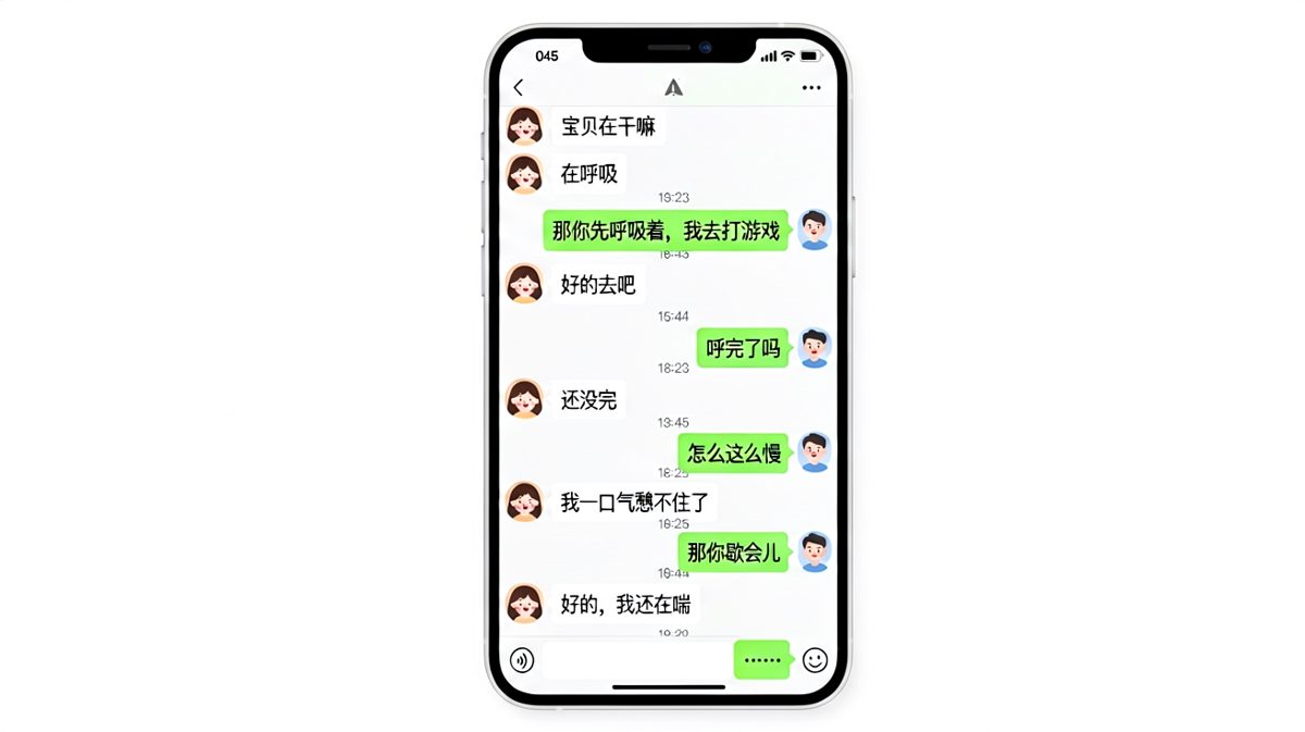 「我一口气憋不住了」——把日常对话聊成呼吸练习教程