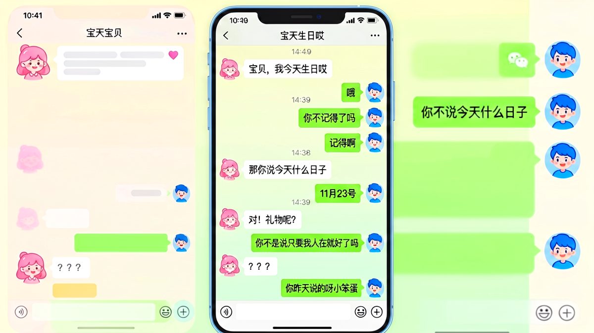 生日礼物反转，直男的终极求生欲