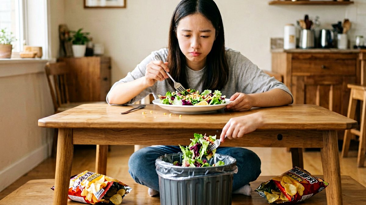 其实我一直都是吃沙拉的……方式