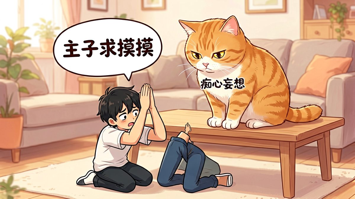 当猫主子决定今天不想理你的那一刻。