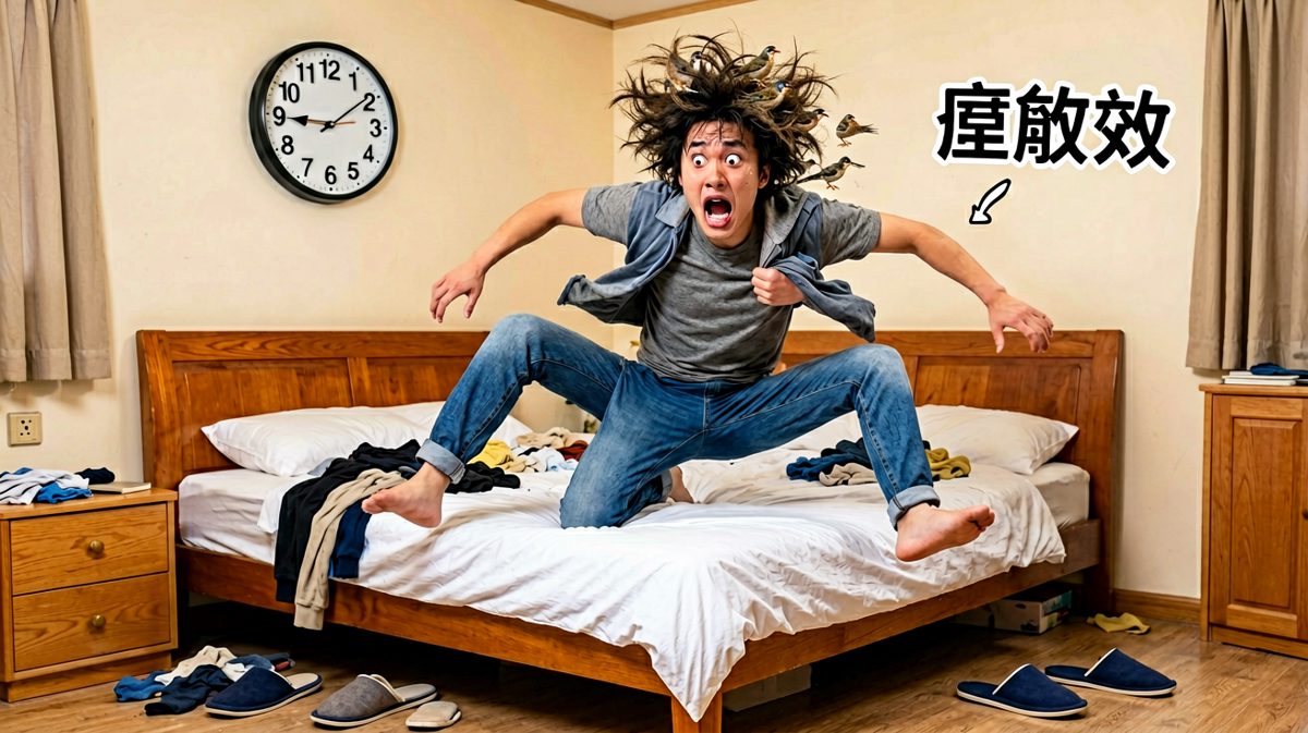 猛然惊醒：今天要迟到了！