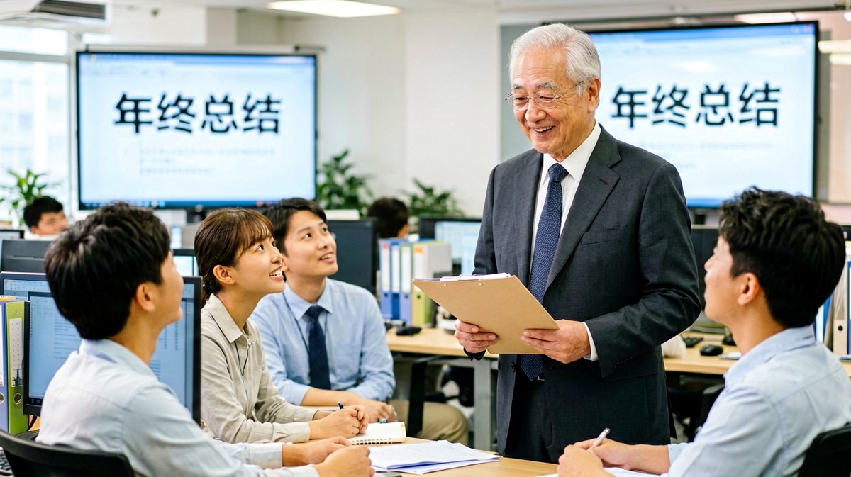 老板：「来我办公室一下，有个好消息。」